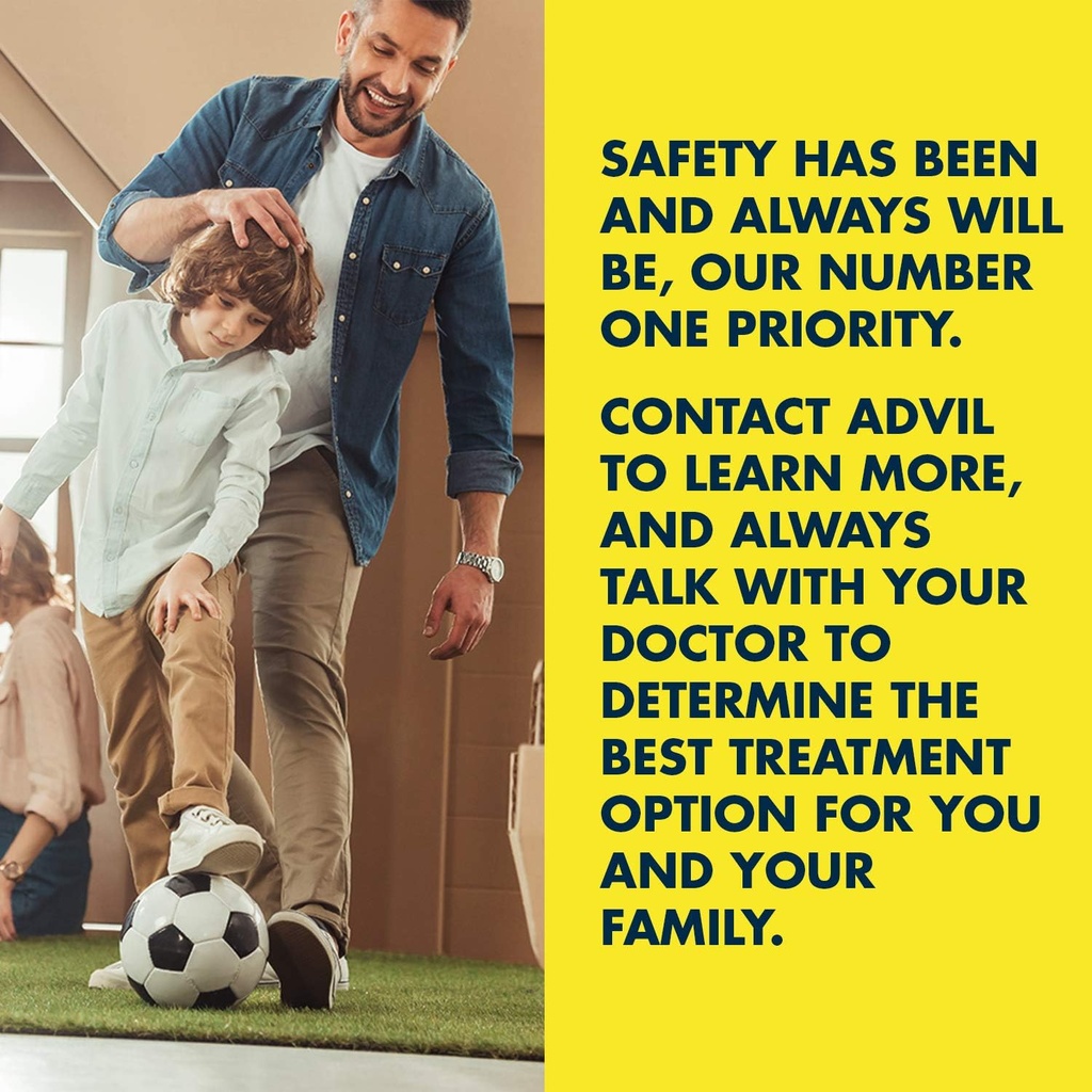 Advil Liqui- Gels (180 Greve) Smerte Reliever / Fever Reducer Flydende Fyldt Kapsel, 200mg Ibuprofen, Midlertidig Smerte Relief