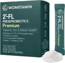MOMSTAMIN HMO (Human Milk Oligosaccharides) Super Prebiotika og Probiotika til kvinder, Mænd: immun fordøjelsestilskud