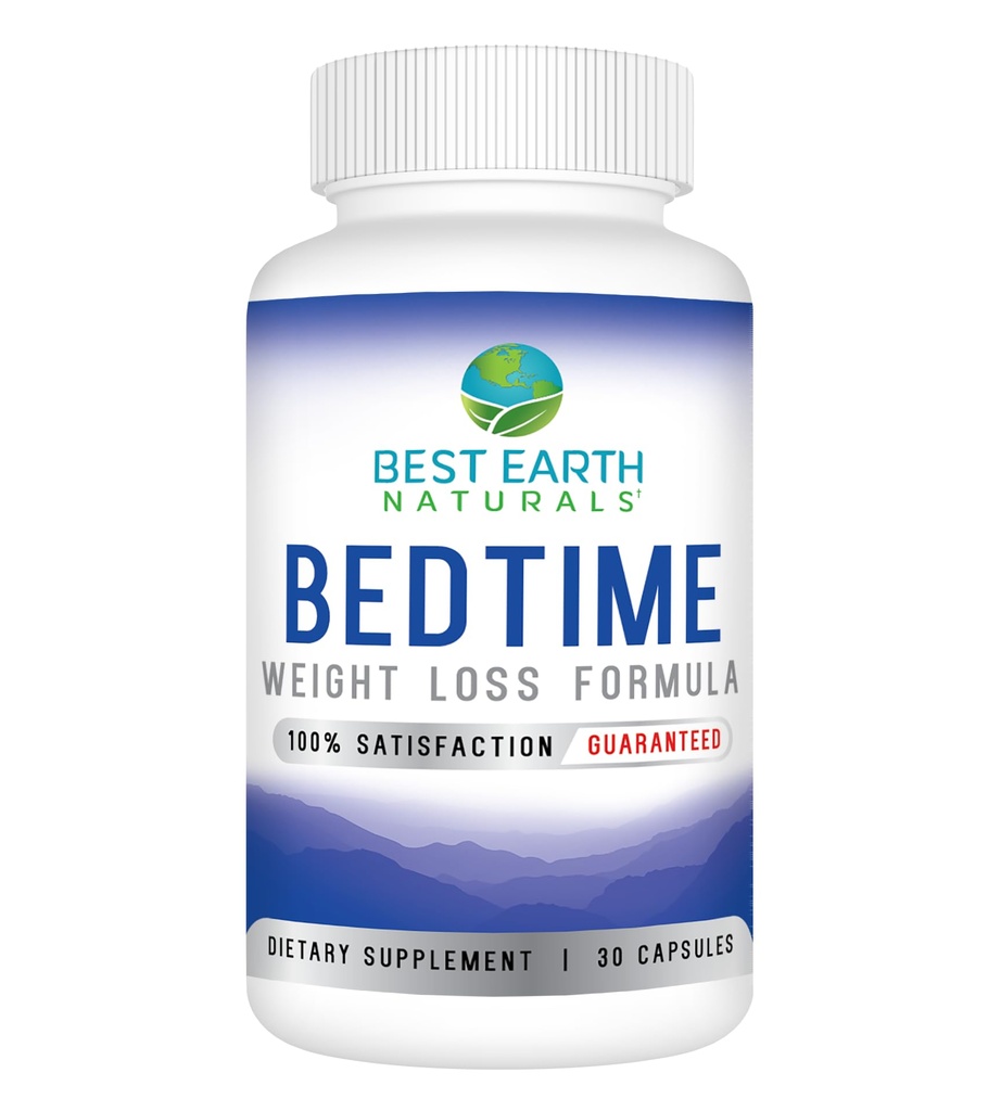 Bedste Jord Naturals Sengetid Vægttab Supplement - 30 dages forsyning