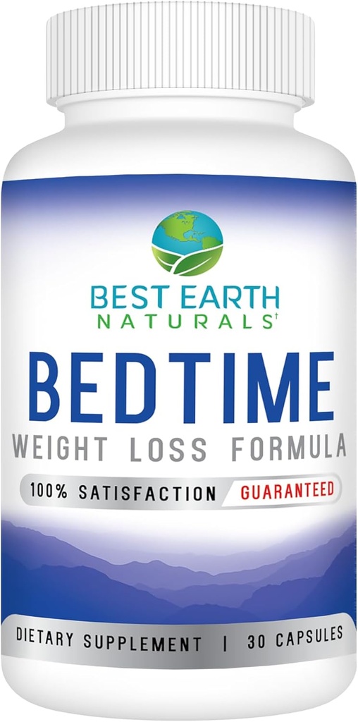 Best Earth Naturals Bedtime Weight Loss Supplement - 30 Day Supply