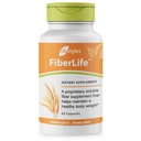 Lifestyles FiberLife Supplement - Opløselig Fiber til fordøjelsessygdomme & Kolesterol support med Konjac, Guar Gum, Xanthan Gum, og kanel - Made in Canada - 60 kapsler (60 kapsler (pakke med 1))