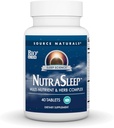 Source Naturals NutraSleep, Melatonin- Free Multi- Nutrient & Herb Complex, Vegetarisk Formel for Afslapning Support - 40 tabletter