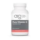 Allergy Research Group Pure Vitamin C tillæg - Ascorbic Acid, 1000mg Organic Vitamin C, høj potens, Unbuffered, Mild Aciditet, Vegetariske Kapsler - 100 Tæl