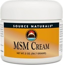 Source Naturals MSM Cream - Indeholder vitamin E og Ginkgo - 2 oz