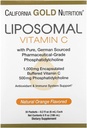 Liposomal C-vitamin fra California Gold Nutrition - flydende supplement til antioxidant & immunforsvar - Vegansk Friendly - Gluten Free, Non- GMO - 1000 mg - 30 Pakker - Natural Orange Flavor