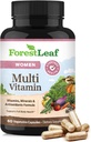 ForestLeaf Daglig Vitamin Multivitamin til kvinder, Multi- Vitamin til kvinder - Kvinder Multivitaminer & Multimineraler Supplement