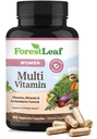 ForestLeaf Daglig Vitamin Multivitamin til kvinder, Multi- Vitamin til kvinder - Kvinder Multivitaminer & Multimineraler Supplement