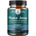 Vand væk Herbal Diuretic Pills High Strength - Fluid retention Supplement med Mælkebøtte Leaf Extract & Green Tea for Bloating Relief for kvinder & mænd - Kapsler til ben & fødder Hævelse - 60 Greve