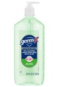 Germ- X Advanced Hand Sanitizer med Aloe og E-vitamin, Non- tørring Moisturizing Gel, Øjeblikkelig og ingen skylning Formel, Pump Flaske, Tilbage til skolen forsyninger, 1 Liter