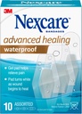 Nexcare Advanced Healing Vandtæt Bandager, Assorterede størrelser, 10 Greve