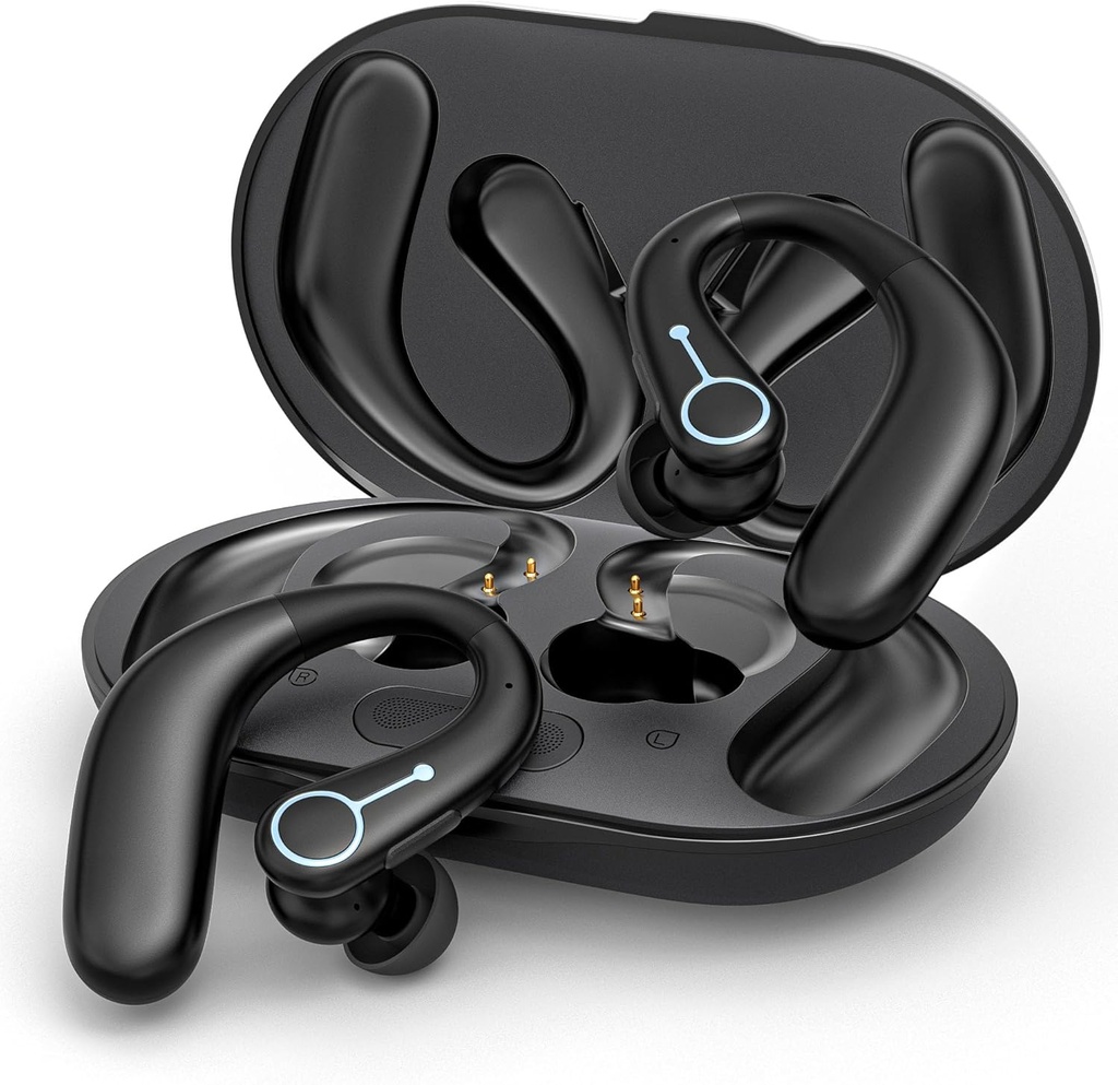 Høreapparater, høreapparater til seniorer med Bluetooth, genopladelig høreapparat med APP for folk med høretab, 5 niveauer af lydstyrke automatisk støjaflysning, klar lyd og nem at bruge