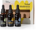 Plant terapi Total Wellness Trio Sæt 30 ml Hver af Immunitet Boost, hjerne magt & søvn bedre