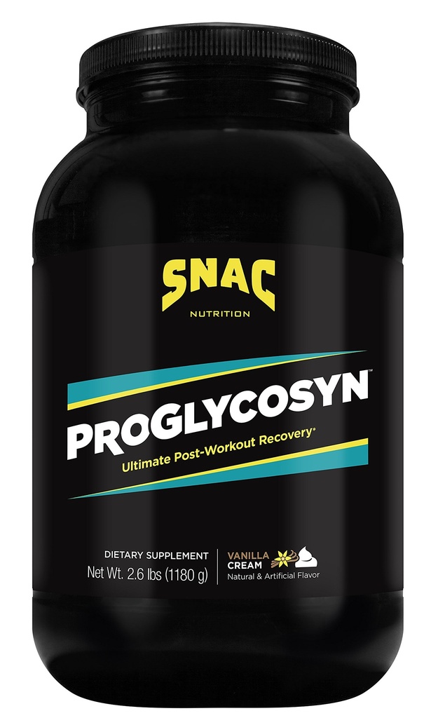 SNAC System Proglycosyn Vanilla Cream 2, 6 lb (1180 g) by SNAC System
