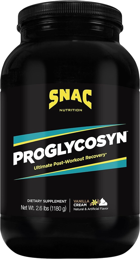 SNAC System Proglycosyn Vanilla Cream 2, 6 lb (1180 g) by SNAC System