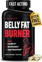 UNALTERED Belly Fat Burner for mænd - Natural Weight Loss Pills to Support Reduceret Body Fat, Bevarelse af Lean Muskelmasse, og en sund metabolisme - CLA Kosttilskud - 90 Softgel kapsler