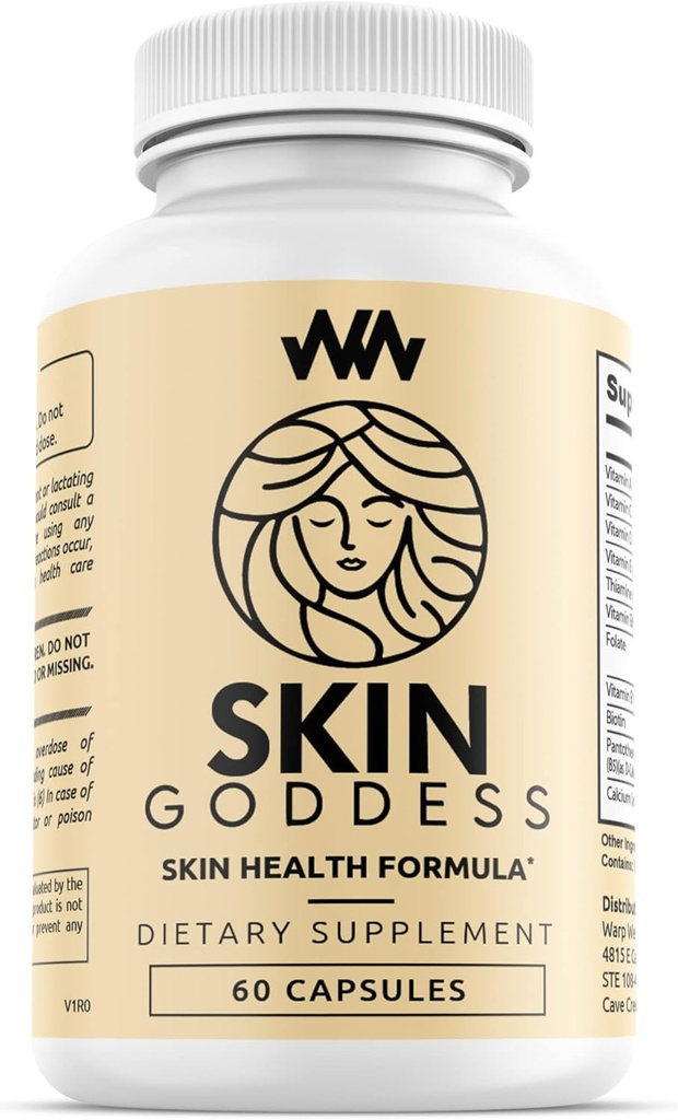 Dame Skin Health Supplements 124; Understøtter Radiant og Youth Kvinde Complexion