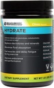 BODi Hydrate Performance Hydration Supplement, Quercetin Beriget Elektrolyte Powder, 4 Key Electrolytes: Kalium, Magnesium, Natrium, Calcium - Understøtter Endurance & Fluid Balance, Citrus, 40 SRV