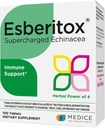 Supercharged Echinacea - 100 tabletter - immunsupporturk supplement med Wild Indigo Root & Purple Coneflower - Klinisk testet - Made in Germany