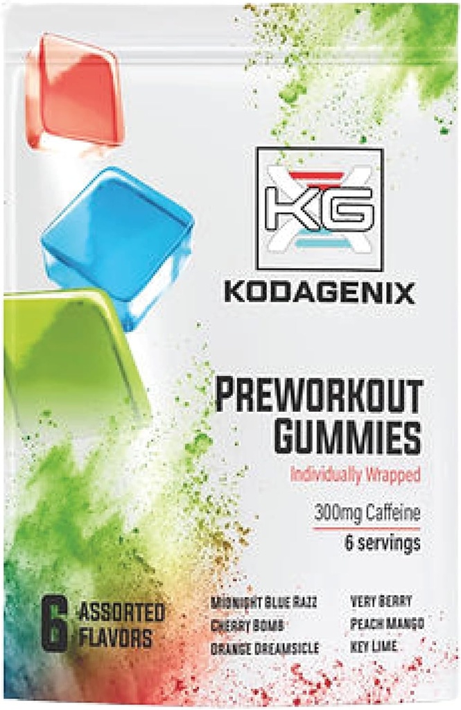 Kodagenix Verdens første PreWorkout Gummy