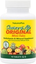 Natures Plus Kilde of Life - 90 Mini- Tabs - Multivitamin & Mineral Supplement - Understøtter Natural Energy & Samlet Well- Being - Gluten Free, Vegetar - 15 Total Servering