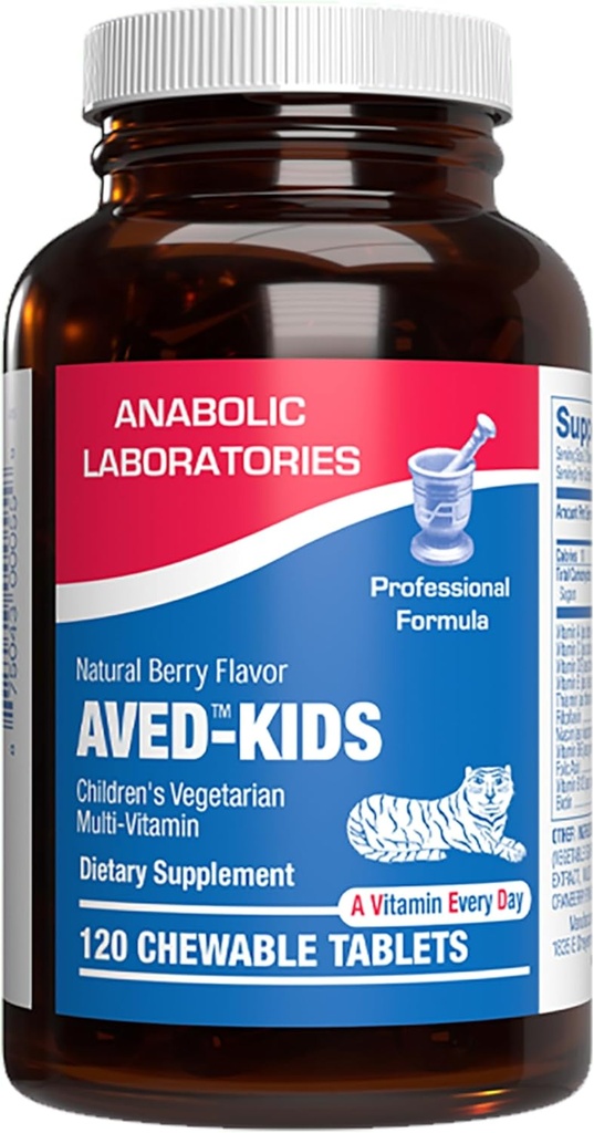 25-in-1 Kids Chewable Multivitamin - Klinisk Formulerede Kids Multivitamin med Iron Magnesium Vitamin A B Complex C D E Antioxidant Rich Fruit Extracts & Mere - Made in the USA - 2 Month Supply