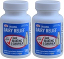 Lactase Enzyme 360 Caplets Generisk Lactaid Original Styrke