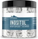 Earthborn Elements Inositol 200 Kapsler, Pure & Ufortyndet, Ingen tilsætningsstoffer