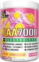 Evlution Nutrition EAA7000 + Electrolytes - Pre & Post Workout Powder - Muscle Building + Recovery Supplement - 7g EAAs + 5g BCAAs + 6 Key Electrolytes - Rapid Hydration - 30 Servings - Pink Lemonade