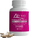 Hår Vitaminer for kvinder - Alle naturlige Vegan Biotin 5000 Mcg kapsler - Hår Kosttilskud til vækst & tykkelse - Fremme sundere hår, hud, negle - Hår vækst supplement Formel