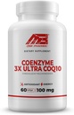 MB One Pharma- COQ10 Supplement (100mg) 60 dag supply- 3x Ultra Superior Absorption, Antioxidant Defense - Understøtter cellulær energi produktion hjertefunktion-Non- GMO, Gluten- fri, Høj Absorption