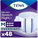 TENA Overnatning Stretch Voksen ble til mænd og kvinder, Medium, 48 Greve, Packaging May Vary