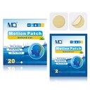 MQ 20ct Motion Sygdom Patches, Lys farve, Sea Sygdom Patches Ikke Drowsy & Vandtæt, Cruise Ship Travel Essentials, Hurtig fungerende & lang levetid 72H