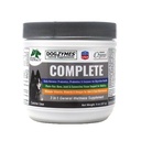 Dogzymes Complete - Probiotika, prebiotika, Glucosamin, Chondroitin, MSM og Hyaluronsyre, Komplet Skin og Coat Care (8 Ounce)