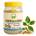 BASIC AYURVEDA Ashwagandha Powder Б124; Support Strength Б124; Stress Relief Herbal Supplement Б124; Immunity Б124; Ingen tilsætningsstoffer Б124; Adaptogen Superfood til smoothies, Shakes & Wellness Б124; 7.05 Oz (200 gm)