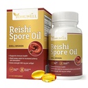 Reishi Spore Oil Shell Broken Extra Strength 500mg (60 Softgels)