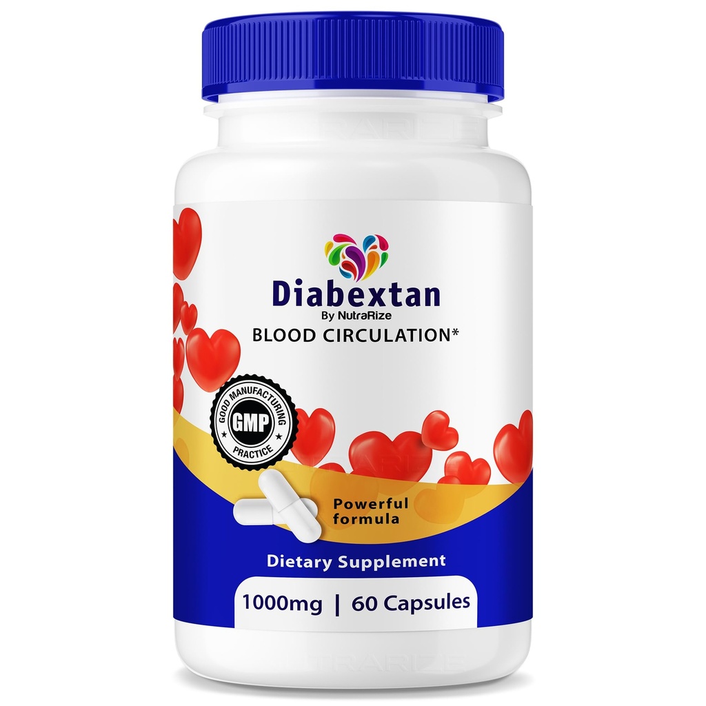 Diabextan kapsler - Natural Formel for sunde niveauer, Omfattende støtte, Vitamin Capsule til at bevare samlet wellness, Glyco Optimizer Anmeldelser (60 Kapsler)