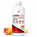 Bricker Labs CARNIBLAST Flydende L- Carnitin 3000mg - Carnipure ® Sportsnutrition supplement til energi, Stamina & Workout Inddrivelse - Peach Mango Flavor, 16 Fl Oz, Vegan, Gluten- Free, Non- GMO