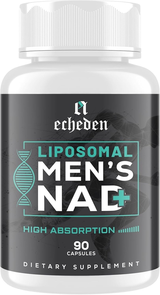 Liposomal NAD + tillæg for mænd - 2000mg, NAD + tillæg, 90 kapsler