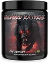 Uncaged Extreme Pre- Workout Powder - Extreme Energy, Fokus, Nitrioxid & Muskelpumpe - Extreme Formel med L- Citrullin, Beta- Alanine, Rhodiola Rosea - 30 Serveringer - 1.22 Pounds - Cherry Lime