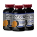 Vitamin b6 pantothensyre - Anti Gray Hår Solution - Gray Hår Reversal til mænd og kvinder, Hår supplement til kvinder, naturlige hårfarve, biotin supplement til hår, Saw Pametto, 3 Bot 180 Caps