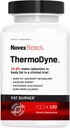 Novex Biotech ThermoDyne - Thermogen Fat Burner - Appetite Suppressant - Metabolisme Boost - Burn kalorier - Energy Booster - Fat Burning Pills - Promote Lean Muscle Tone - 30-dages forsyning