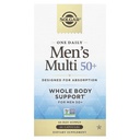 Solgar One Daily Men 's Multi 50 + hele kroppen støtte til mænd 50 og ældre meget Absorbable Delayed Release Heart, Energy, Stress, Muskel, Ben, Prostata Support Vitamin 60 Vegansk Kapsler, 60 Servering