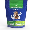 Smart spiser Iron Lift 124; Powder Iron Supplementary 124; Mere energi Budding 124; Dødbringende Iron Buddy 124; Support Hår, Hud, fordøjelsesmiddel 124; Great for børn og voksne Buddy 124; gør smagfulde drikkevarer / smoothies Buddy 124; Cookies & Cream Buddy 124; 30 Scoops
