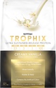 Syntrax Nutrition Trophix, Ultra Sustained- Release Protein Powder Blend, Creamy Vanilla 5 lbs, Real Vanilla Ben Specks