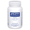 Ren indkapsling Alpha lipoinsyre 600 mg - ALA supplement til leverstøtte, antioxidanter, nervesundhed, cardiovaskulær sundhed & kulhydrat support - Premium Alpha liposyre - 60 kapsler