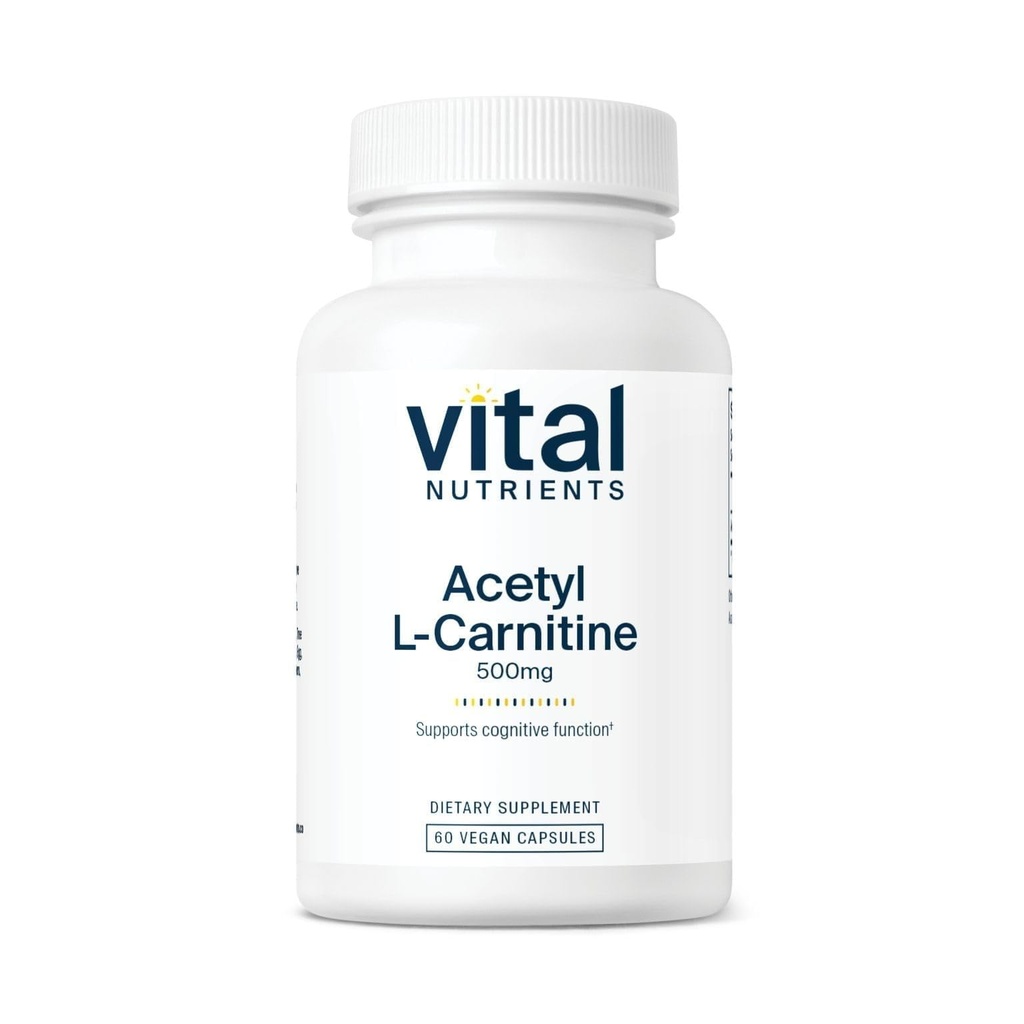 Vital Nutrients Acetyl L- Carnitin 500mg