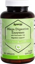 Vitacost Synergy Mega fordøjelsesenzymer med pancreatin 10X -- 200 kapsler