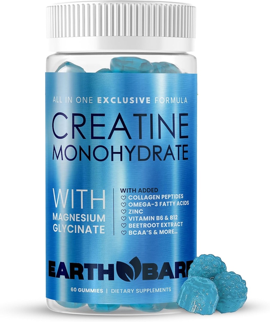 Creatinmonohydrat og Magnesium Gummier til voksne