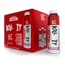 5% Nutrition Kill It Ready- to- Drink High Stim Pre Workout (124; 400mg Koffein Energy Drink) 124; Ekstrem Pump, Endurance, Focus & Hydration (124; Citrullin, Beta Alanine, Taurin) 124; 12 Pack (Wild Berry)