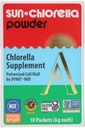 Sun Chlorella Powder Green Algae Superfood Supplement understøtter hele kroppen Wellness Immunforsvar, Gut Sundhed & Natural Energy Boost - Chlorophyll, B12, Protein - ikke-GMO - 10 Servere